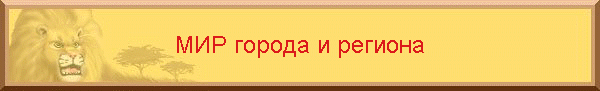 МИР города и региона